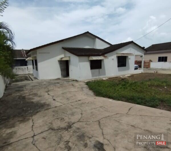 For Sale Single Storey Bungalow House Taman Markisa Bukit Minyak Bukit Mertajam 14000 Pulau Pinang