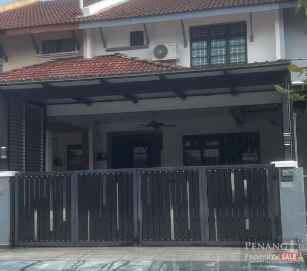 For Sale Double Storey Terrace House Taman Industri Nibong Tebal 14300 Pulau Pinang