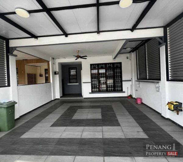 For Sale Double Storey Terrace House Taman Industri Nibong Tebal 14300 Pulau Pinang