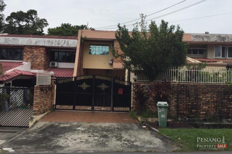 For Sale Double Storey Terrace House Chankat Minden Gelugor 11700 Pulau Pinang