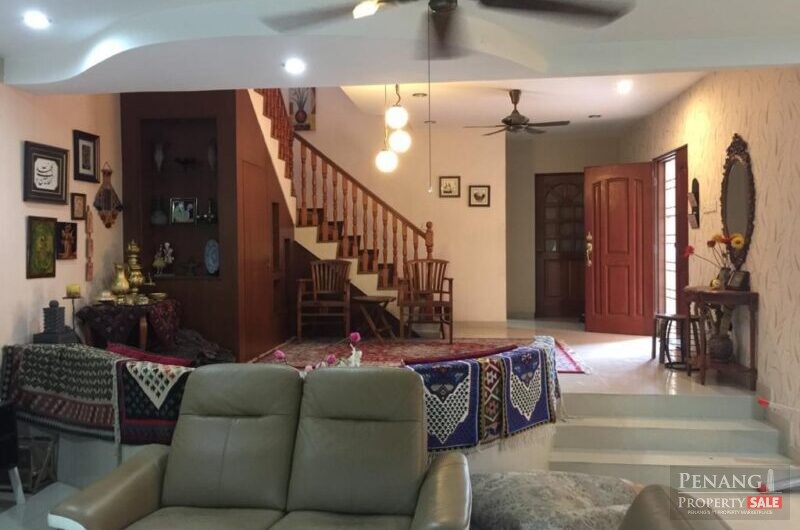For Sale Double Storey Terrace House Chankat Minden Gelugor 11700 Pulau Pinang