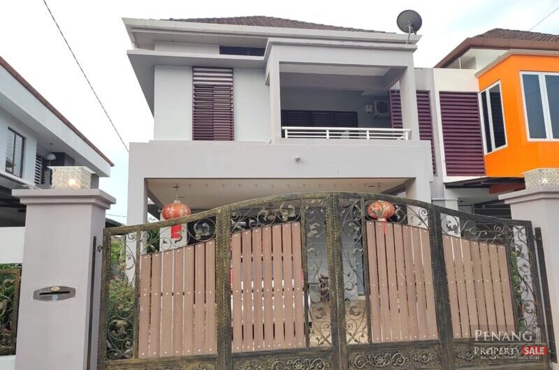 For Sale Double Storey Semi Detached House Taman Bukit Minyak Bukit Mertajam 14000 Pulau Pinang