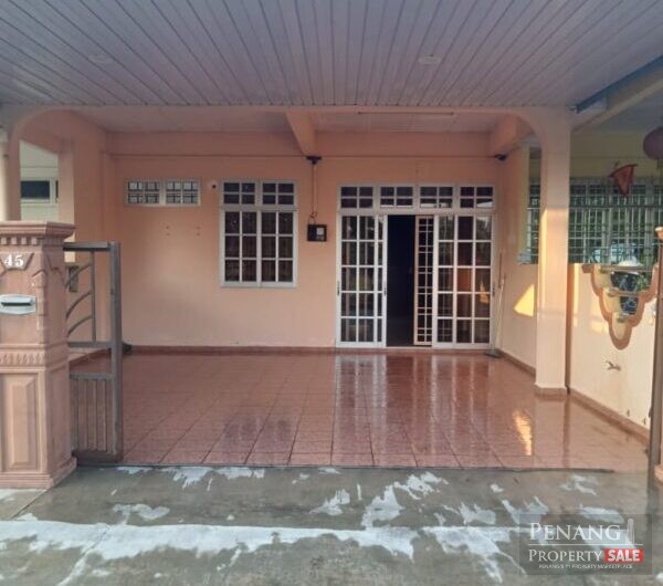 For Sale Single Storey Terrace House Taman Seri Serdang Kepala Batas 13200 Pulau Pinang