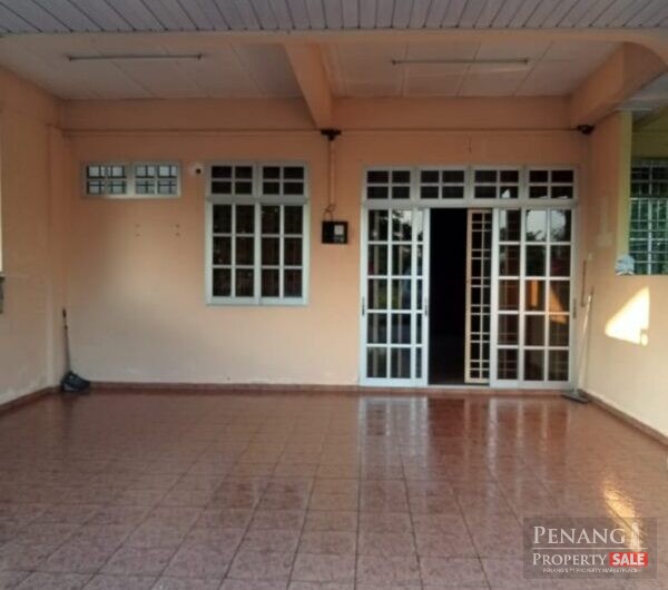 For Sale Single Storey Terrace House Taman Seri Serdang Kepala Batas 13200 Pulau Pinang