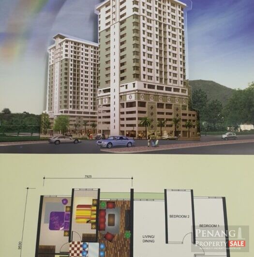 For Sale Taman Pelangi Indah Apartment Jelutong 11600 Pulau Pinang