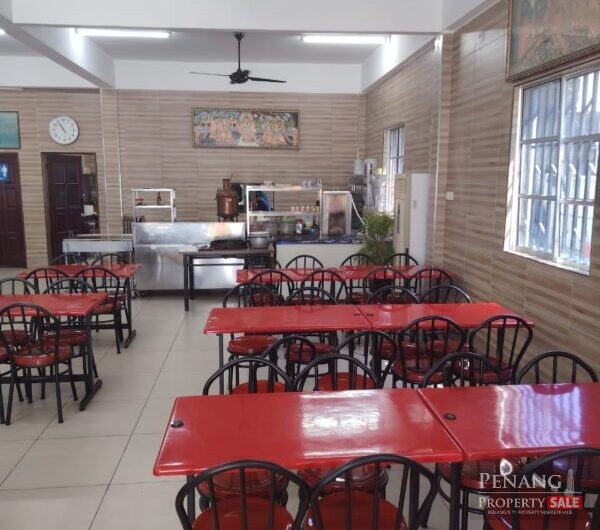 For Rent Ground Floor Shoplot all Equipment ready for business at Jalan Baru Batu Maung Main Road Pulau Pinang