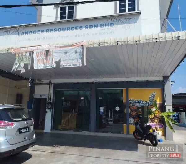 For Rent Ground Floor Shoplot all Equipment ready for business at Jalan Baru Batu Maung Main Road Pulau Pinang