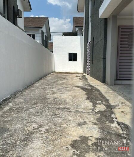 For Rent 2 Storey Terrace House End Lot Taman Sungai Dua Utama Butterworth 13800 Pulau Pinang