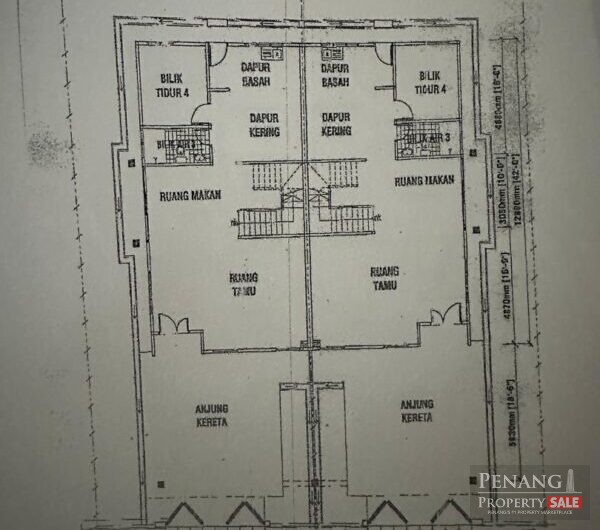 For Sale 2 Storey Semi Detached House Alma Bukit Mertajam 14000 Pulau Pinang