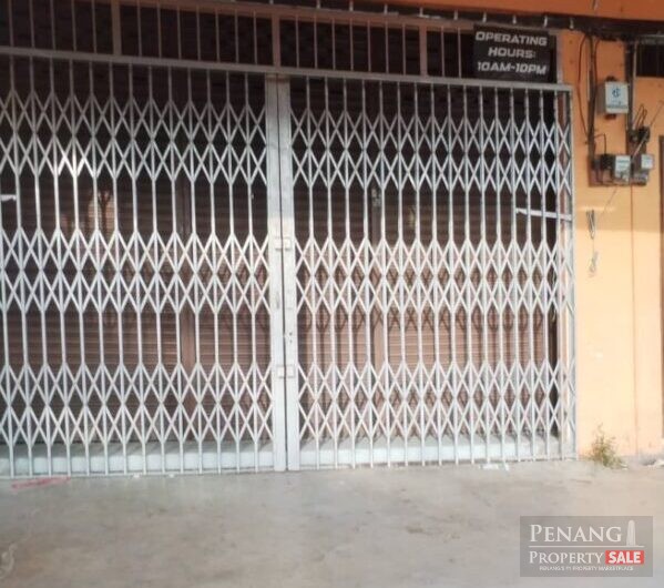 For Rent Ground Floor Shoplot Taman Gamelan Sungai Jawi Sungai Bakap 14200 Pulau Pinang