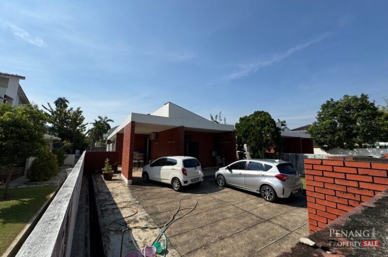 For Sale 2 Single Storey Bungalow House Persiaran Cantonment Pulau Tikus 10350 Pulau Pinang