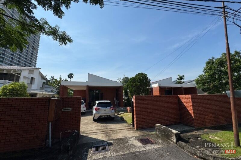 For Sale 2 Single Storey Bungalow House Persiaran Cantonment Pulau Tikus 10350 Pulau Pinang