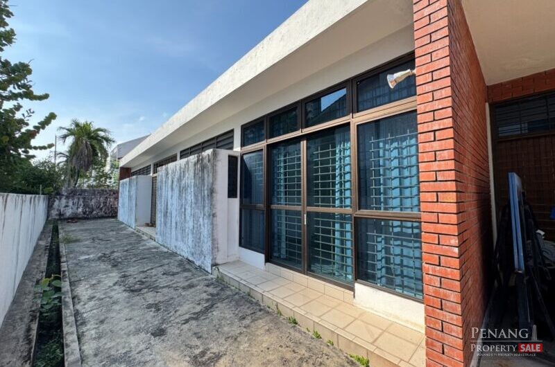 For Sale 2 Single Storey Bungalow House Persiaran Cantonment Pulau Tikus 10350 Pulau Pinang