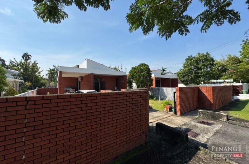 For Sale 2 Single Storey Bungalow House Persiaran Cantonment Pulau Tikus 10350 Pulau Pinang