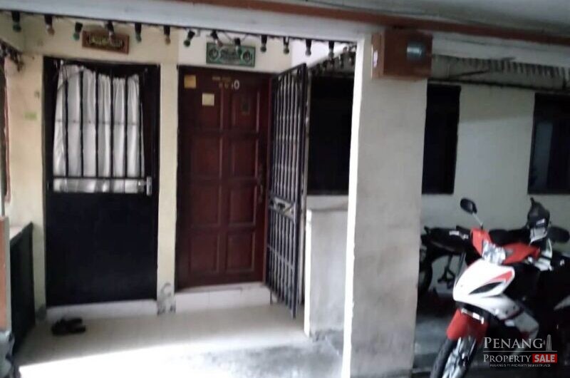 For Sale Hamna Flat Ground Floor unit Sungai Dua Gelugor 11700 Pulau Pinang