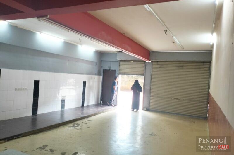 For Sale Ground Floor Shoplot Halaman Kenangan Sungai Dua Gelugor 11700 Pulau Pinang