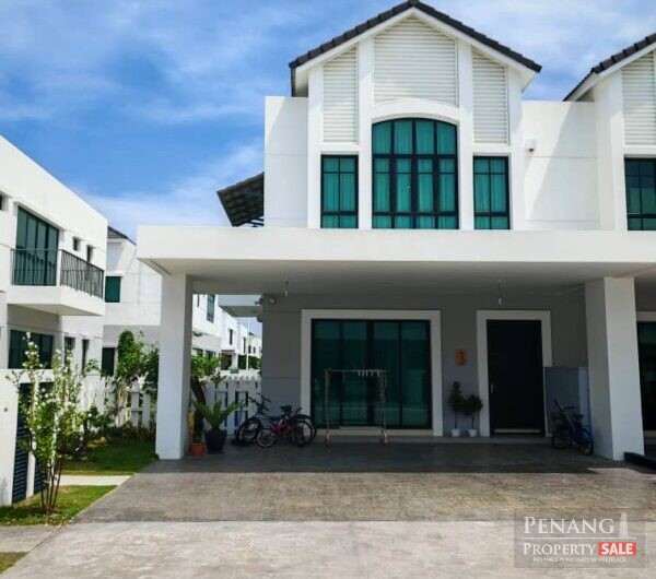 For Sale 2 Storey Terrace House End Lot Eco Horizon Batu Kawan 14100 Pulau Pinang