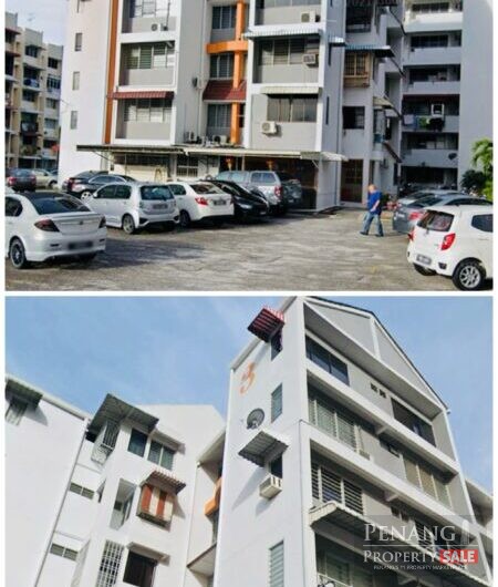 RENT Taman Lip Sin Apartment Sungai Dua Penang near USM FTZ