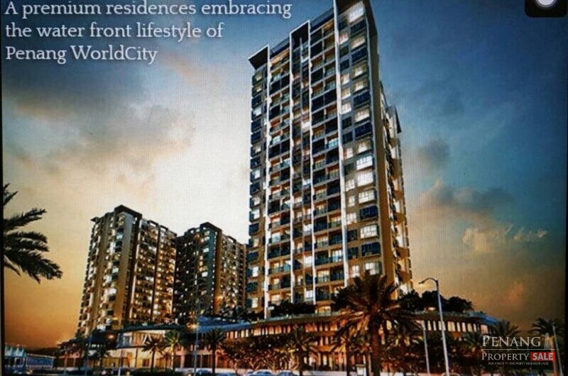 Garden Unit  For Sale At Tropicana Bay Residences, Penang World City near Queensbay Mall