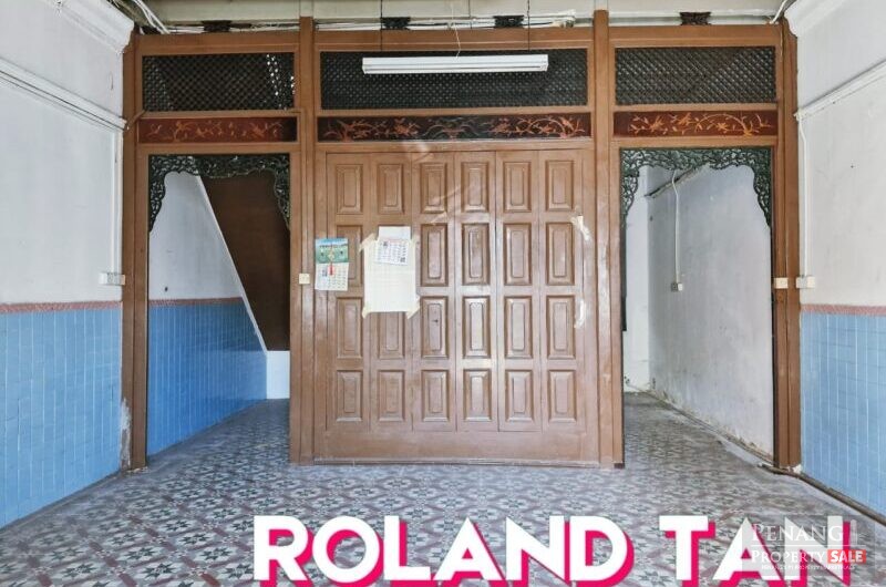【 FOR RENT 】Double Storey Heritage Shoplot @ Lebuh Melaka Georgetown