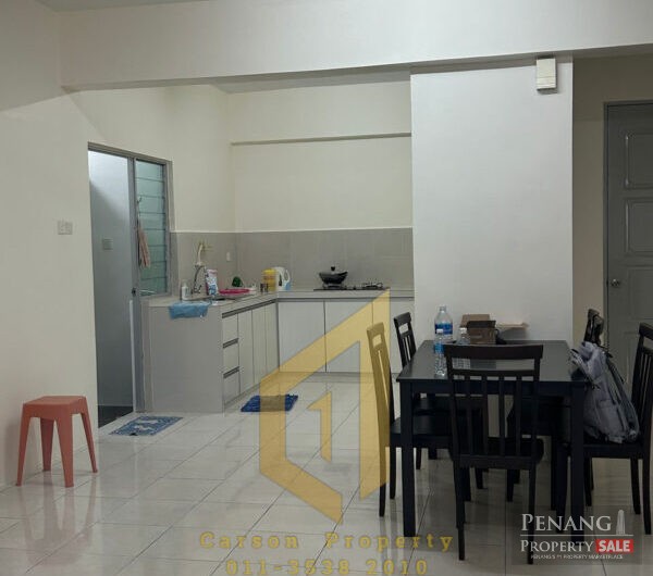 ⁠Partially Furnished @ Villa Tanjung Condominium For Rent @ Raja Uda