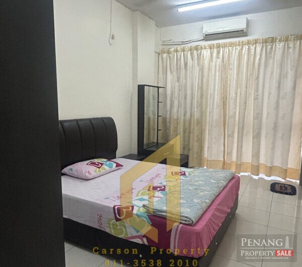 ⁠Partially Furnished @ Villa Tanjung Condominium For Rent @ Raja Uda