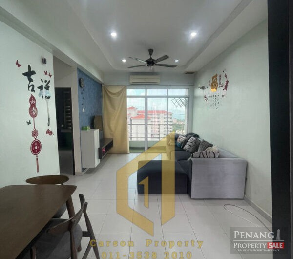 Fully Furnished @ Pangsapuri Sri Chempa For Rent @ High Floor