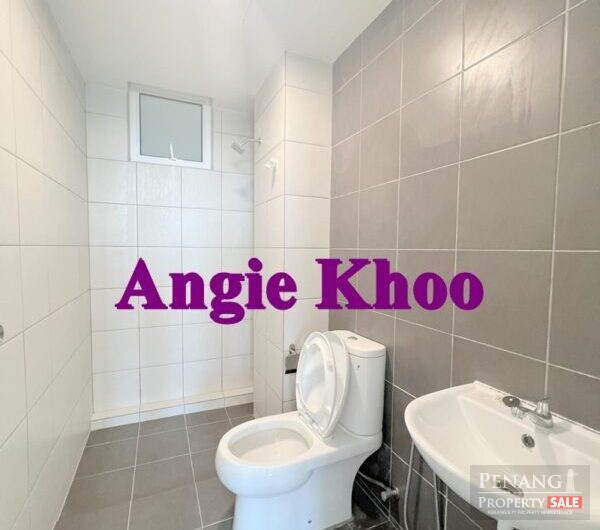 Bare Unit Fairview residence 970sf 2 car park Sungai Ara [KEY WITH ME]