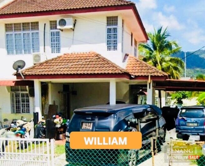 RENT 2 Storey Semi D House Taman Sri Tunas Bayan Lepas Corner Lot