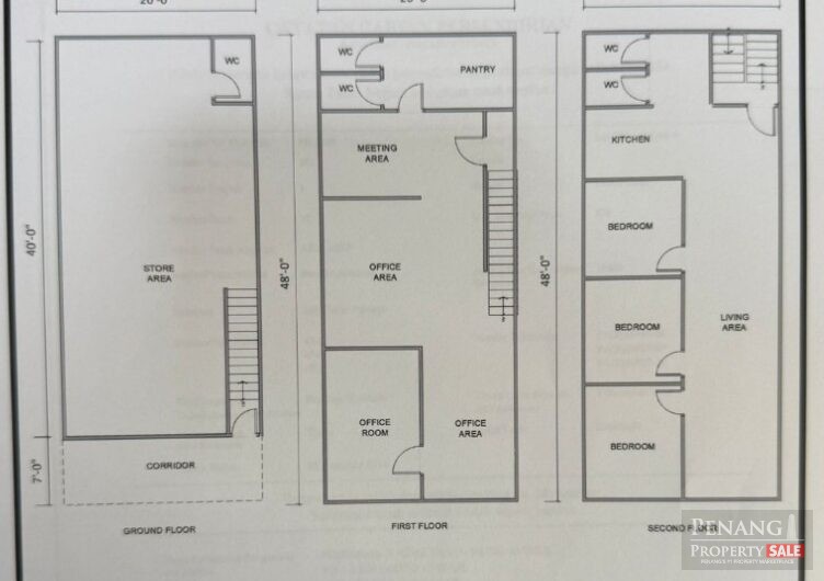 3 Storey Commercial ShopLot Metro Avenue @ Jelutong