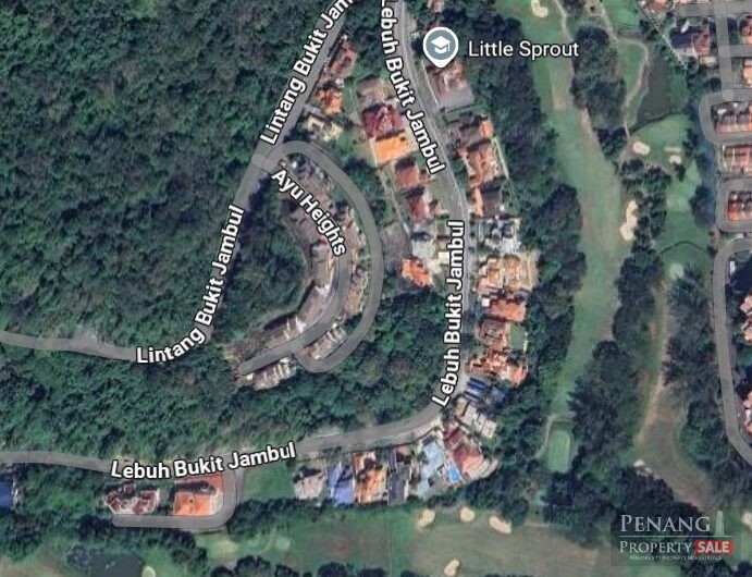 Bungalow Lot Bukit Jambul 10,000sf near INTI College 3 adjoining lot