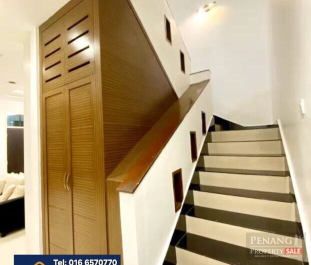 Taman Limau Manis | 2 Storey Terrace House | Bukit Tengah | Bukit Mertajam | Renovated | Furnished | Impressive Unit