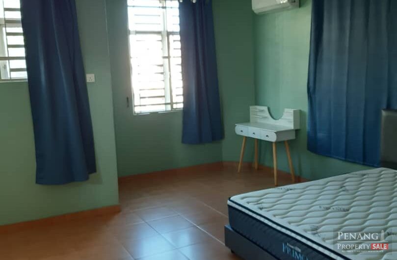 Taman Cantik Butterworth 2 Storey Bungalow House for rent with spacious car porch