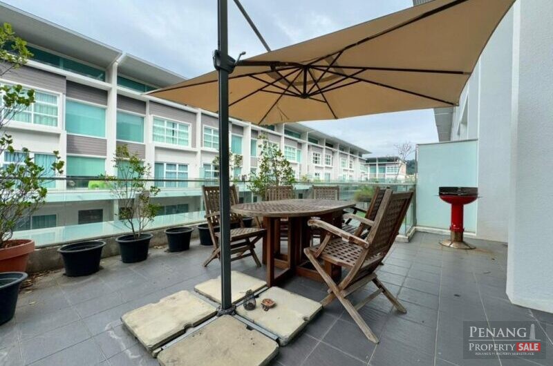 3 Storey Terrace Permai Garden w Privatre Backyard Located in Tanjung Bungah
