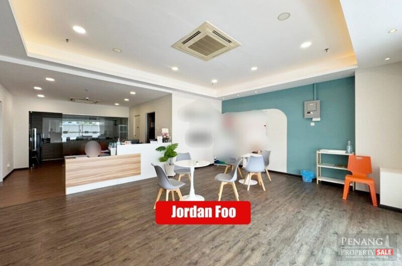 Elit avenue Bayan Baru Office Lot 1300sf First Floor face main road Renovated