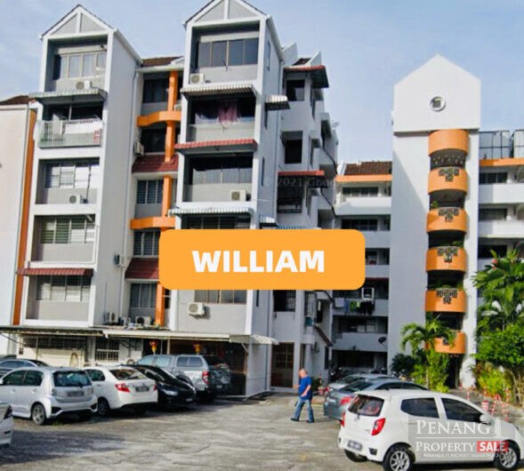 RENT Taman Lip Sin Apartment Sungai Dua Penang near USM FTZ