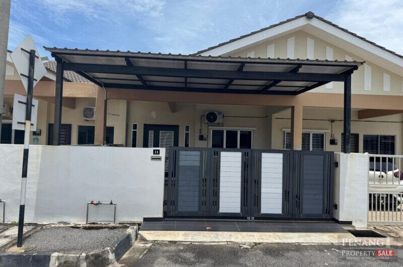 Teres Setingkat (Full Renovate) Taman Perda Indah, Tasek Gelugor