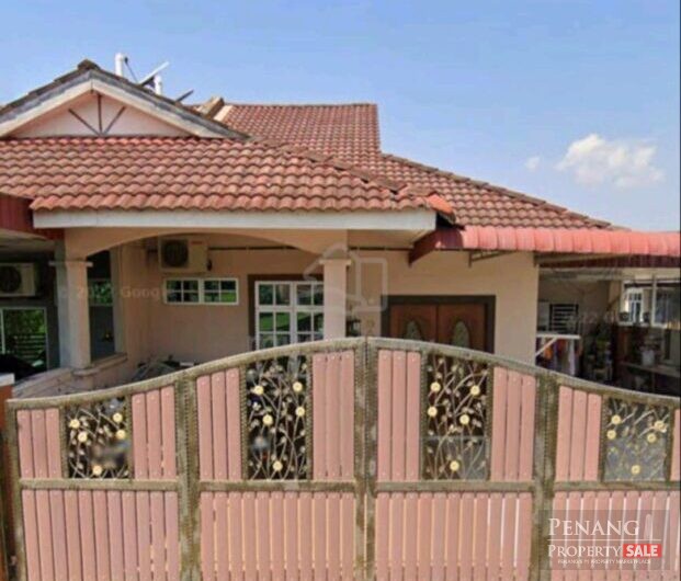 For Sale Single Storey Terrace House Corner Lot Bertam Kepala Batas 13200 Pulau Pinang