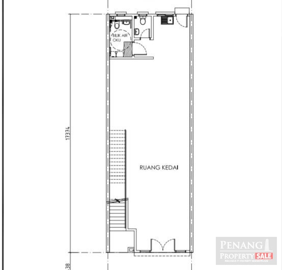 For Sale 2 Storey Shoplot Taman Seri Indah Nibong Tebal 14300 Pulau Pinang