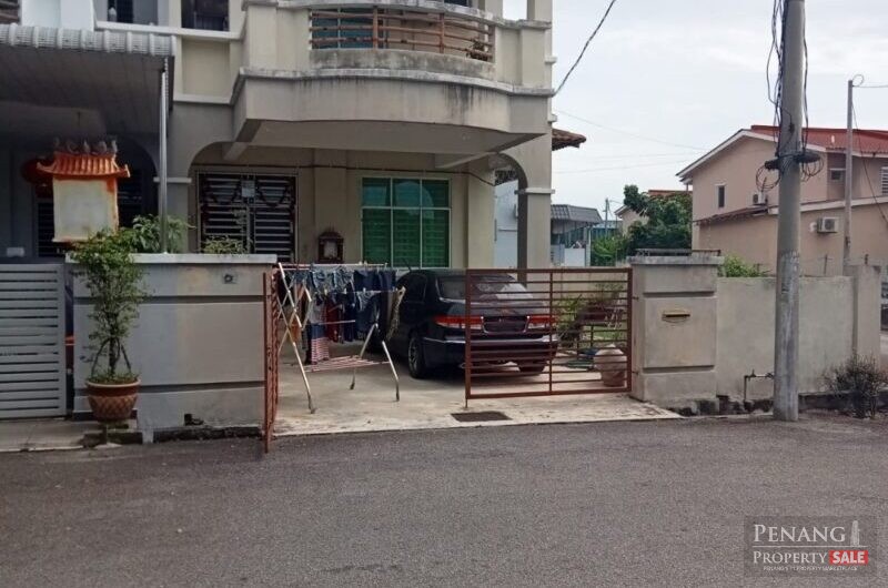For Sale 2 Storey Terrace House End Lot Taman Meng kuang Indah Kubang Sumang 14400 Pulau Pinang