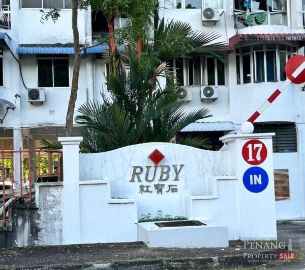 For Sale Ruby Apartment Paya Terubong Ayer Itam 11060 Ayer Itam Pulau Pinang