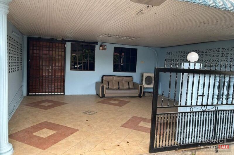 For Sale 1 Storey Terrace House Lorong Mahsuri Bukit Jambul 11900 Pulau Pinang