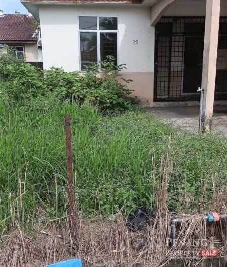 For Sale 1 Storey Semi Detached House Taman Penaga Butterworth