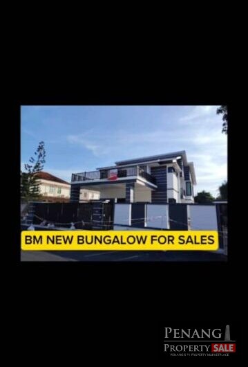Branch New 2.5-storey Bungalow with Lif- Bukit Mertajam