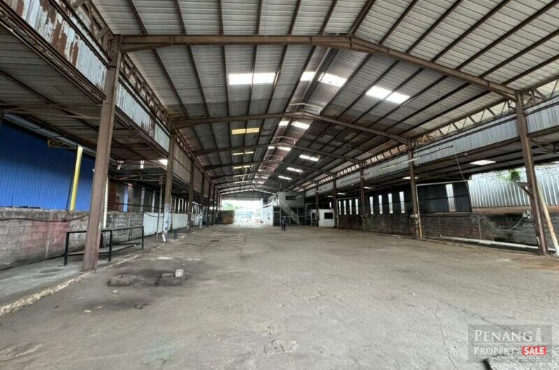 Factory/Warehouse for Rent – 26,000 sqft Land | Perai Industrial Area