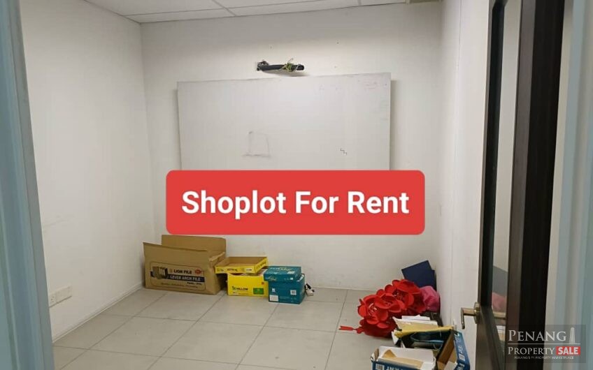 Inderawasih Taman kikik -SHOPLOT FOR RENT