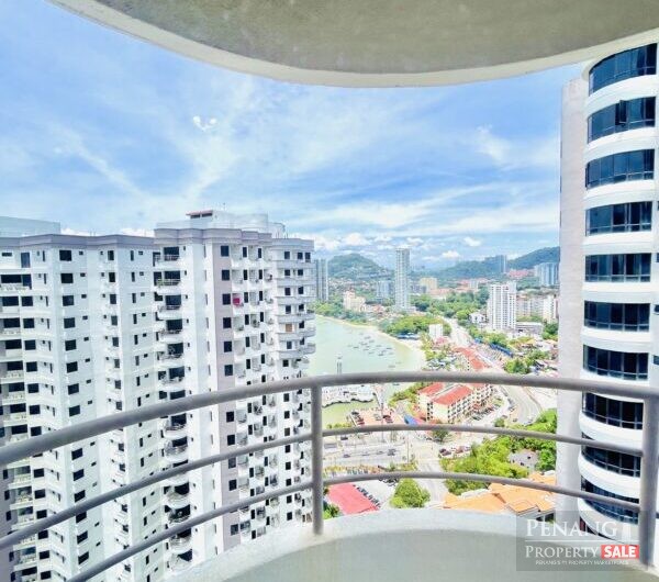 SALE Twin Towers Tanjung Bungah Penang Seaview Corner Unit