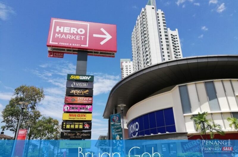Farlim Sri Impian Apartment Near All Seasons Place, Sunshine Central, Penang Hill