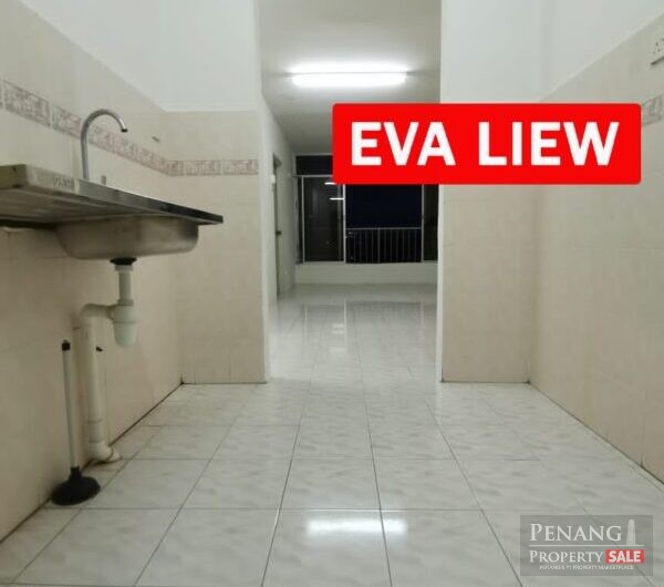 Taman Kristal Tanjung Tokong Bare unit Low floor for rent