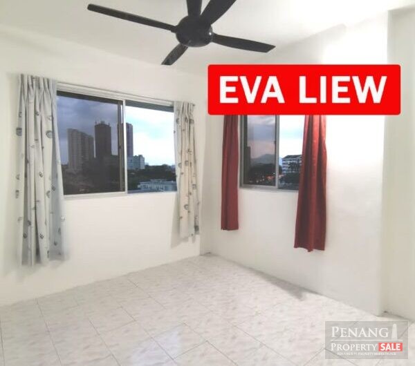 Taman Kristal Tanjung Tokong Bare unit Low floor for rent